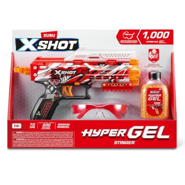 XSHOT - Hyper Gel Stinger Blaster mit Gel-Kugeln | Teddy Toys Kinderwelt