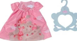 Zapf 709603 Baby Annabell Kleid rosa Eichhörnchen 43cm | Teddy Toys Kinderwelt