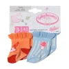Zapf 709627 Baby Annabell Socken 2x, 2 sortiert 43cm | Teddy Toys Kinderwelt