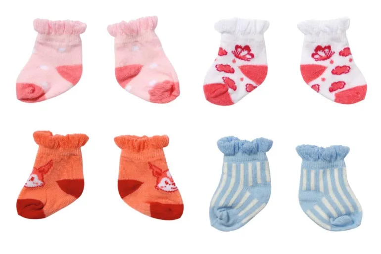 Zapf 709627 Baby Annabell Socken 2x, 2 sortiert 43cm | Teddy Toys Kinderwelt