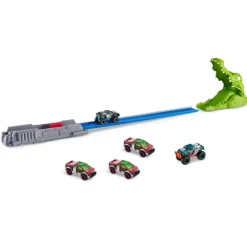 Zuru Metal Machines - Spielset Krokodilangriff Rennbahn + Auto | Teddy Toys Kinderwelt