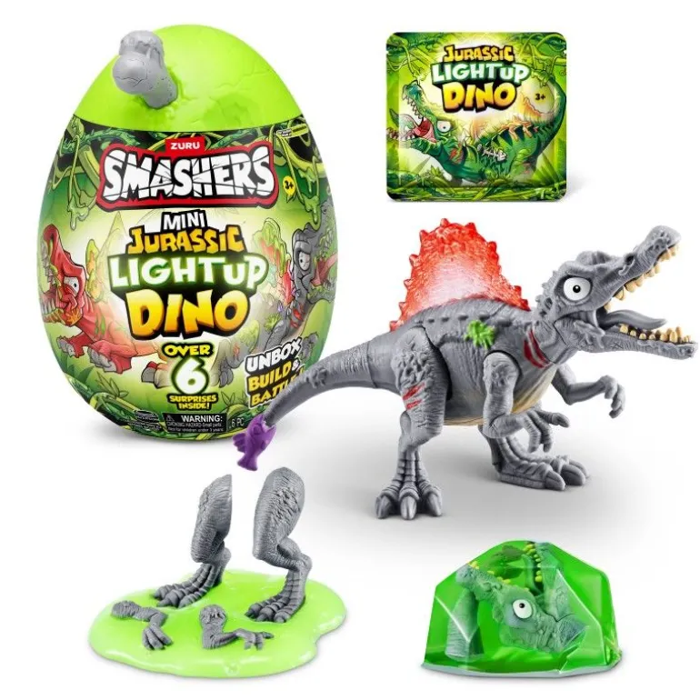 ZURU Smashers - Jurassic Light Up Dino Ei Mini Surprise | Teddy Toys Kinderwelt