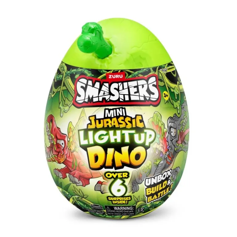ZURU Smashers - Jurassic Light Up Dino Ei Mini Surprise | Teddy Toys Kinderwelt