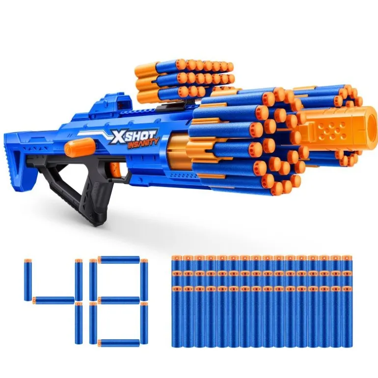 ZURU XSHOT INSANITY - Berzerko Blaster mit Darts | Teddy Toys Kinderwelt