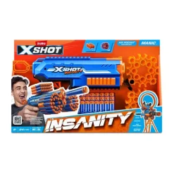 ZURU XSHOT INSANITY - Blaster Manic mit Darts | Teddy Toys Kinderwelt