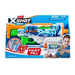 Zuru X-Shot Water - Fast-Fill Skins Hyperload Wasserblaster, sortiert | Teddy Toys Kinderwelt
