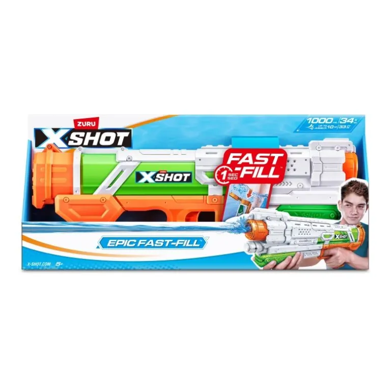 Zuru X-Shot Water - Fast-Fill Epic Wasserblaster | Teddy Toys Kinderwelt